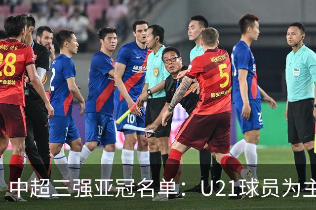 中超三强亚冠名单：U21球员为主题 傅欢郭全博在列